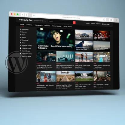 VideoLife Pro 1.0.8 – WordPress Theme