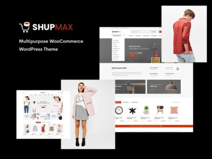 Shupmax - WooCommerce Theme