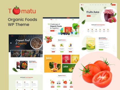 Tomatu  - Organic Food WP